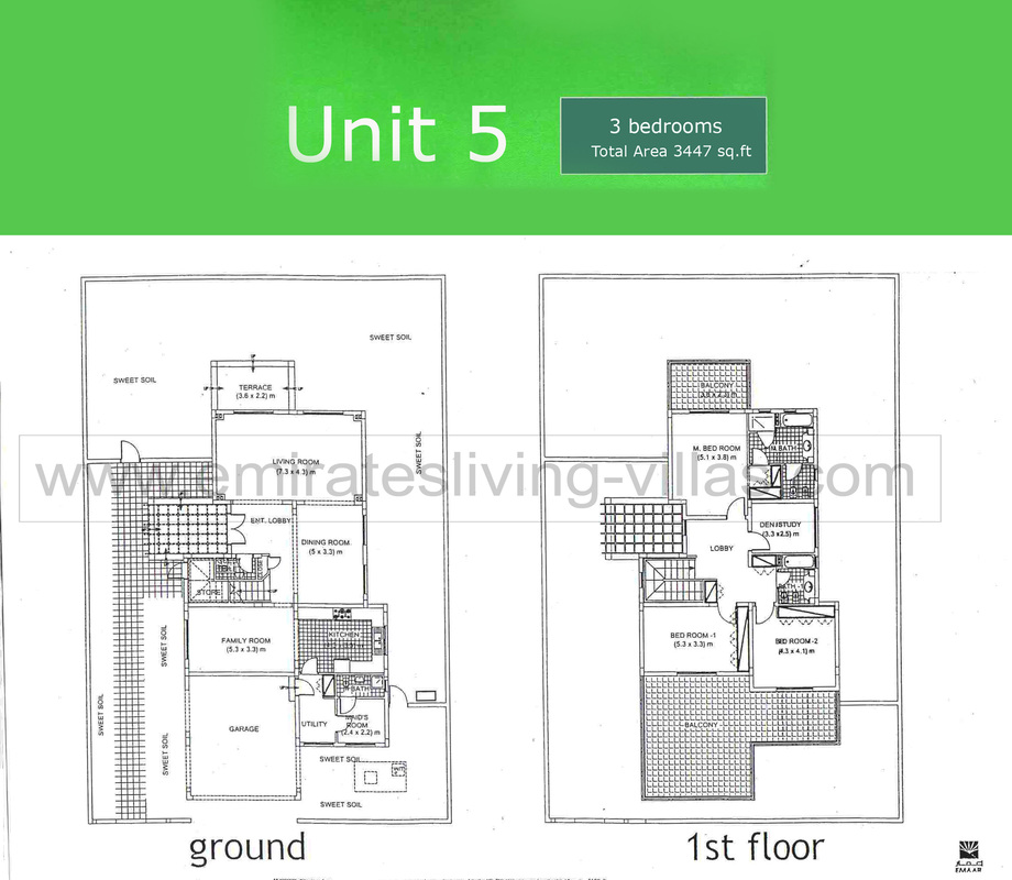 THE MEADOWS FLOOR PLANS Emirates Living